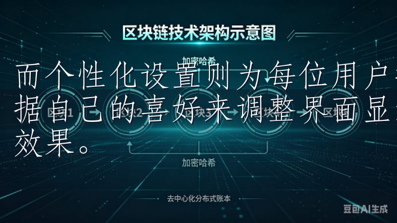 而个性化设置则为每位用户提供了更多的自由度，让他们可以根据自己的喜好来调整界面显示和操作习惯，从而达到更好的使用效果。