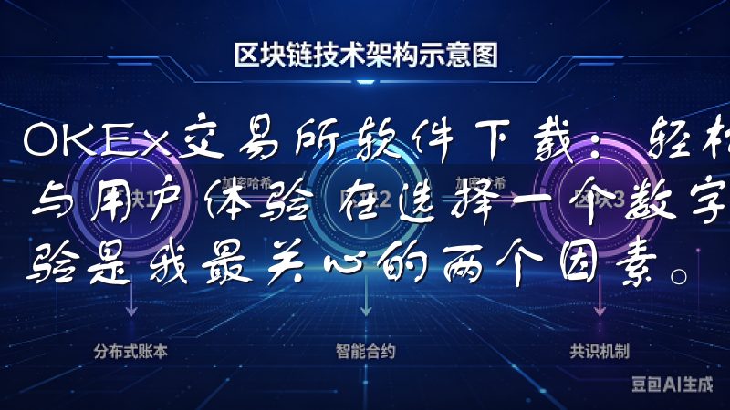 OKEx交易所软件下载：轻松开启数字资产交易 - 安全性与用户体验 在选择一个数字资产交易平台时，安全性和用户体验是我最关心的两个因素。