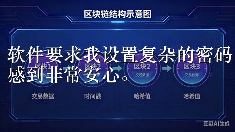 软件要求我设置复杂的密码，并且提供了多重认证选项，这让我感到非常安心。