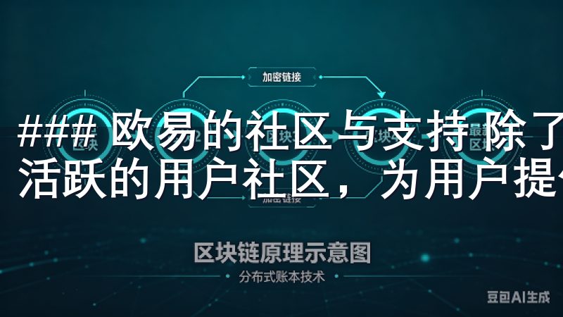 ### 欧易的社区与支持 除了平台交易功能，欧易还建立了活跃的用户社区，为用户提供经验分享和信息交流的空间。