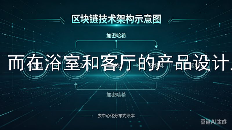 而在浴室和客厅的产品设计上，我们同样重视用户体验。