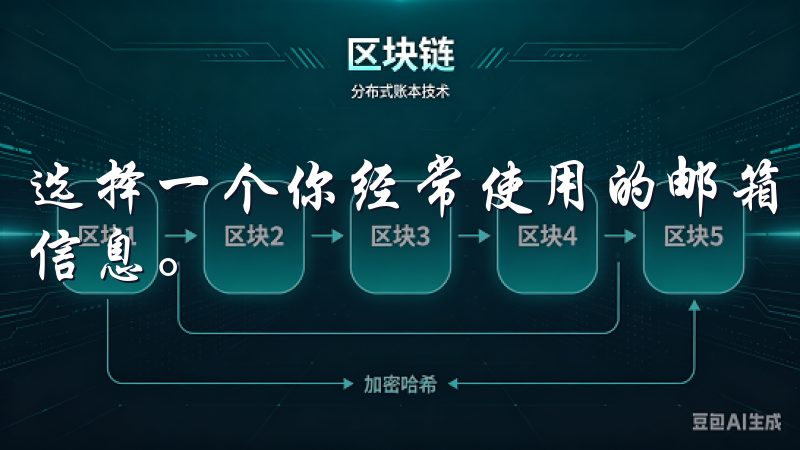 选择一个你经常使用的邮箱，这样可以确保你不会错过任何重要信息。