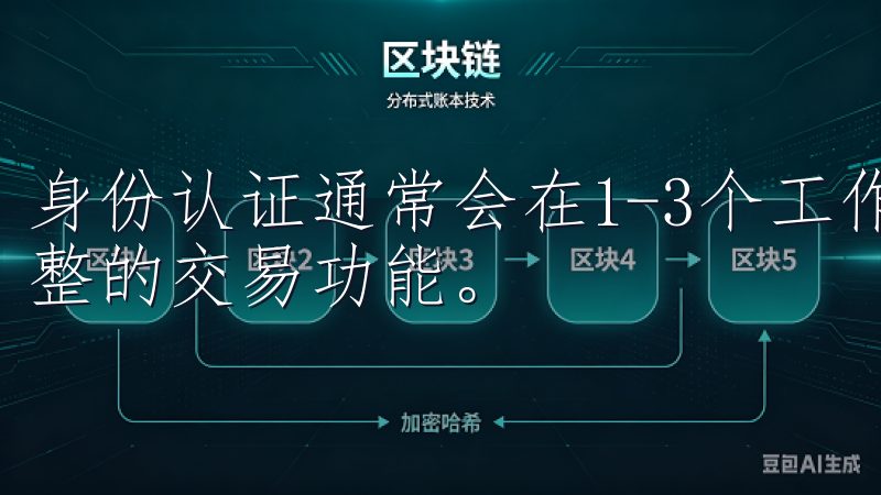 身份认证通常会在1-3个工作日内完成，通过后你便可享受完整的交易功能。