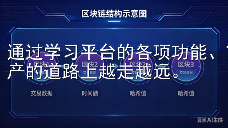 通过学习平台的各项功能、市场分析与交易策略，您会在数字资产的道路上越走越远。