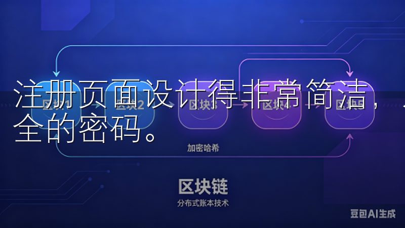 注册页面设计得非常简洁，只需填写你的邮箱地址和设置一个安全的密码。