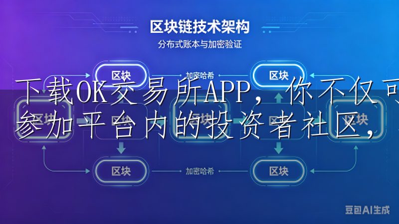 下载OK交易所APP，你不仅可以进行自己的交易操作，还能参加平台内的投资者社区，与其他投资者分享经验和心得。