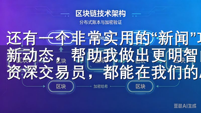 还有一个非常实用的“新闻”功能，及时更新数字货币市场的最新动态，帮助我做出更明智的交易决策无论您是新手投资者还是资深交易员，都能在我们的APP中找到适合您的功能。