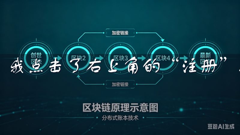 我点击了右上角的“注册”按钮，进入了注册页面。