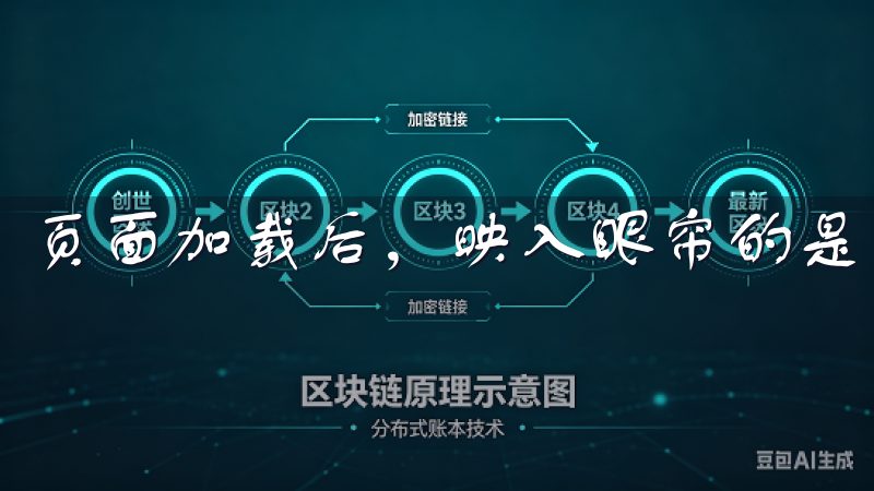 页面加载后，映入眼帘的是一个简洁而现代的界面。