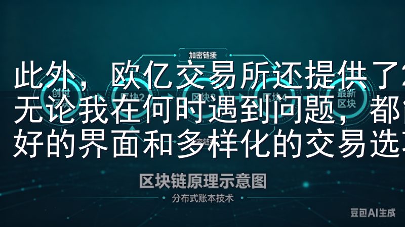 此外，欧亿交易所还提供了24/7的客户支持服务，这意味着无论我在何时遇到问题，都能得到及时的帮助欧易凭借其用户友好的界面和多样化的交易选项，吸引了众多新手。