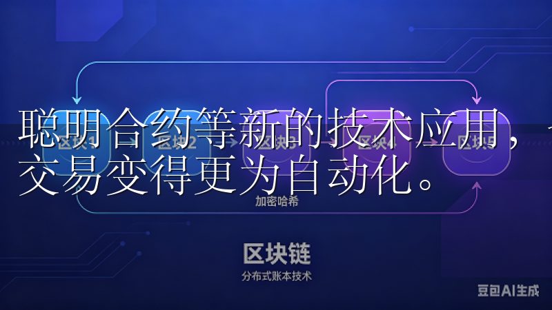 聪明合约等新的技术应用，也将提升交易的效率和便利性，使得交易变得更为自动化。