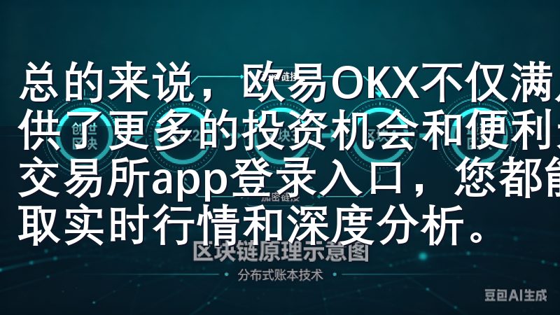总的来说，欧易OKX不仅满足了我的基本交易需求，还为我提供了更多的投资机会和便利无论您是新手还是资深投资者，在欧交易所app登录入口，您都能轻松进行各种数字货币交易，获取实时行情和深度分析。