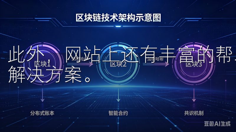 此外，网站上还有丰富的帮助文档和FAQ，用户可以轻松找到解决方案。