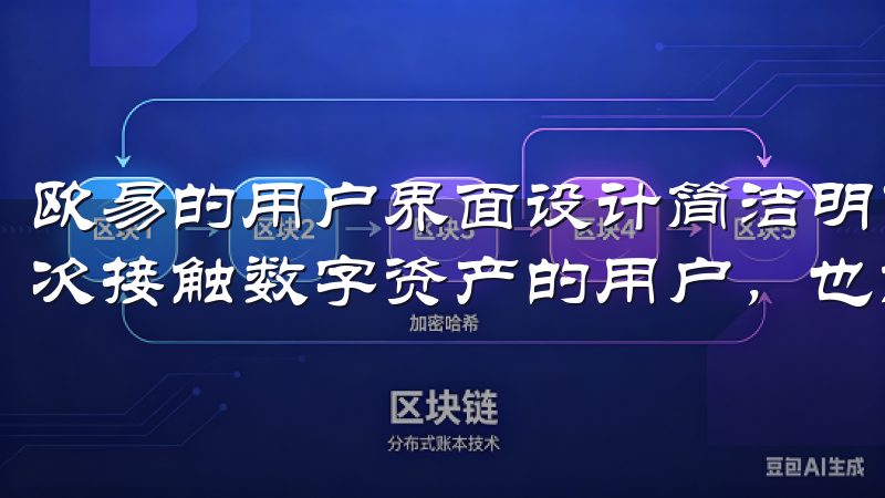 欧易的用户界面设计简洁明了，操作步骤清晰易懂，即使是第一次接触数字资产的用户，也能快速上手。