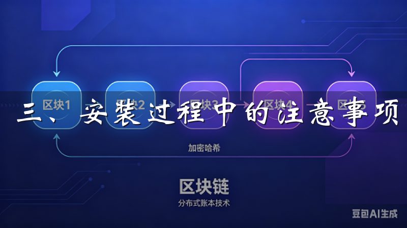 三、安装过程中的注意事项 下载完成后，下一步就是安装。