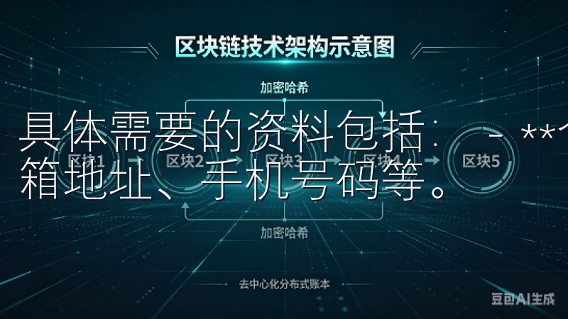 具体需要的资料包括： - **个人信息**：您的姓名、邮箱地址、手机号码等。