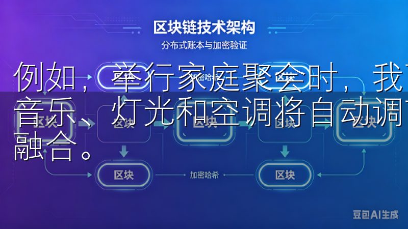 例如，举行家庭聚会时，我可以APP一键设置“聚会模式”，音乐、灯光和空调将自动调节到最佳状态，让整个聚会氛围更加融合。