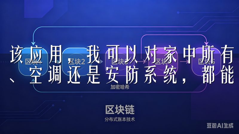 该应用，我可以对家中所有智能设备进行集中管理，是智能灯光、空调还是安防系统，都能轻松一手掌控。