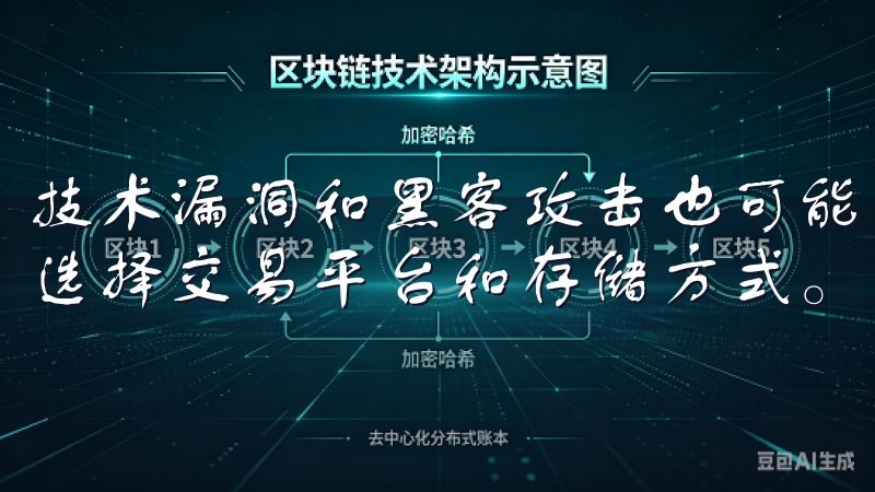 技术漏洞和黑客攻击也可能导致数字资产的损失，投资者需谨慎选择交易平台和存储方式。
