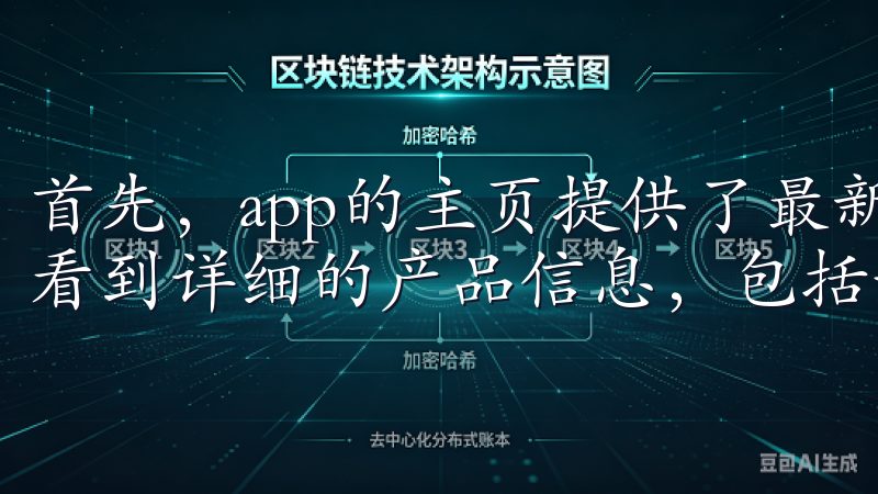 首先，app的主页提供了最新产品的展示，点击进入后，可以看到详细的产品信息，包括规格、价格和用户评价。