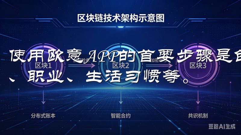 使用欧意APP的首要步骤是创建个人档案，包括你的兴趣爱好、职业、生活习惯等。