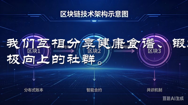 我们互相分享健康食谱、锻炼心得和生活小窍门，形成了一个积极向上的社群。