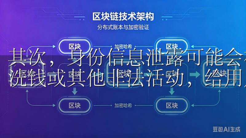 其次，身份信息泄露可能会被不法分子用于开设虚假账户，进行洗钱或其他非法活动，给用户带来法律风险。