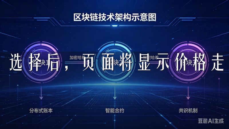 选择后，页面将显示价格走势和交易深度。