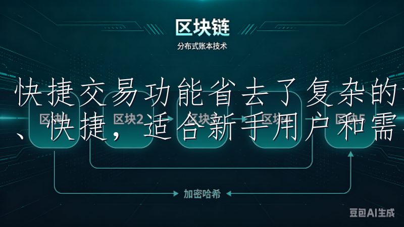 快捷交易功能省去了复杂的订单设置过程，使交易操作更加简单、快捷，适合新手用户和需要快速交易的用户。