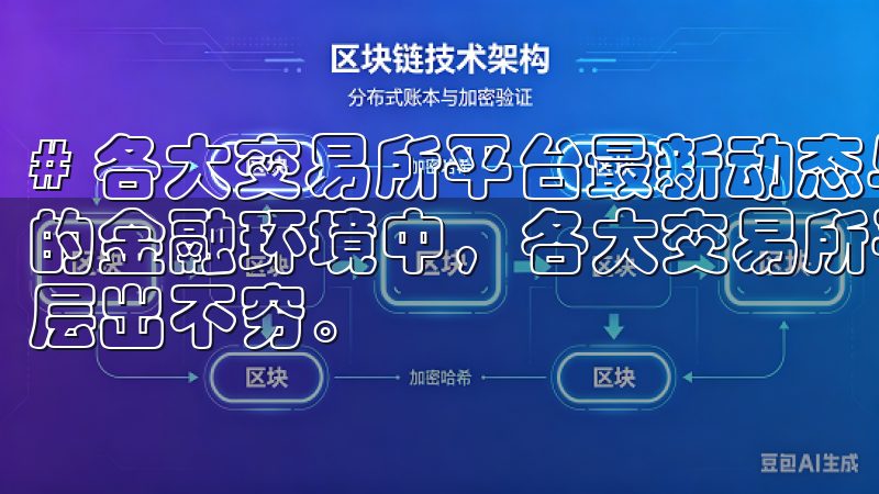 # 各大交易所平台最新动态与投资策略分析 在当前飞速变化的金融环境中，各大交易所平台如火如荼，新的动态和投资策略层出不穷。