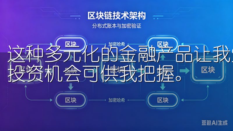 这种多元化的金融产品让我觉得市场环境如何变化，都有相应的投资机会可供我把握。