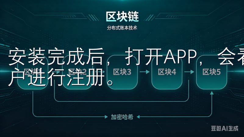 安装完成后，打开APP，会看到一个欢迎页面，系统会提示用户进行注册。