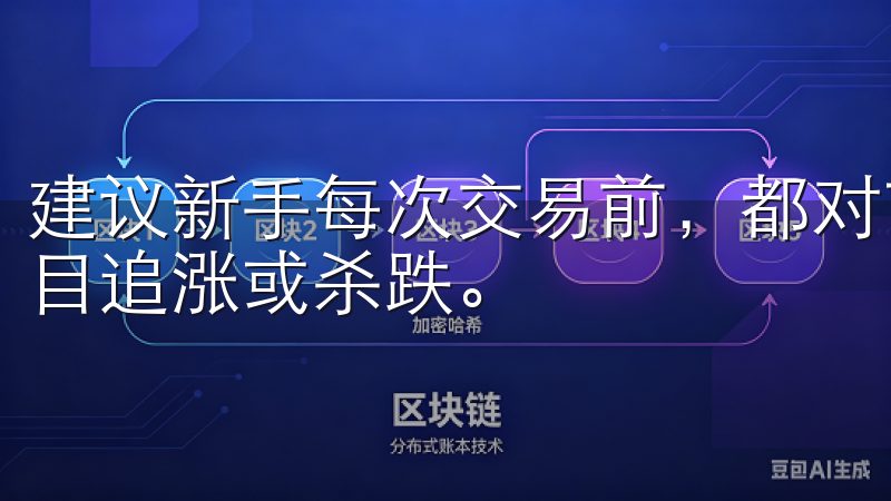 建议新手每次交易前，都对市场进行充分的分析和判断，避免盲目追涨或杀跌。