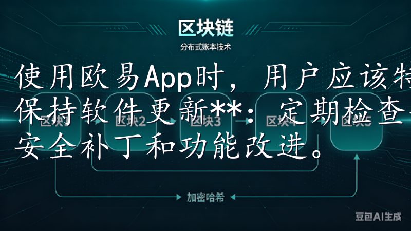 使用欧易App时，用户应该特别留意以下几点： 1. **保持软件更新**：定期检查并更新App版本，以获取最新的安全补丁和功能改进。