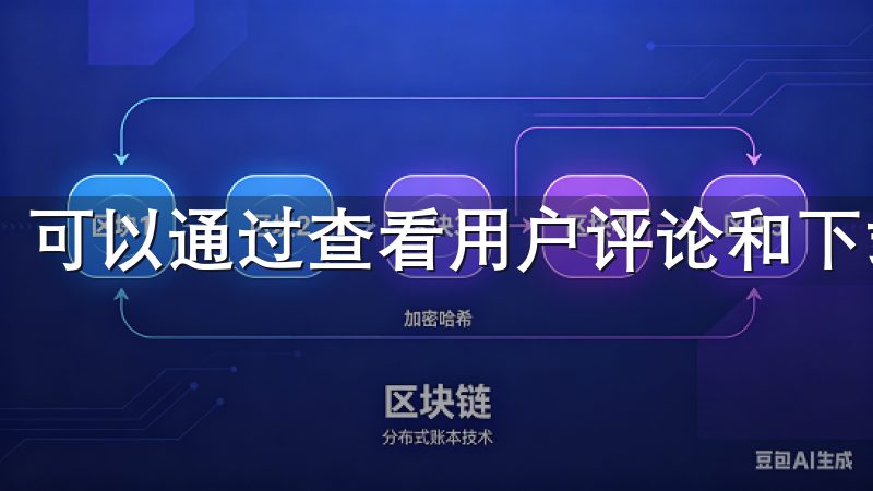 可以通过查看用户评论和下载次数来判断一个链接的可靠性。