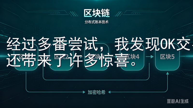 经过多番尝试，我发现OK交易所APP不仅满足了我的需求，还带来了许多惊喜。