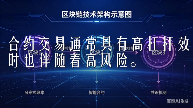 合约交易通常具有高杠杆效应，能在短时间内实现高收益，但同时也伴随着高风险。