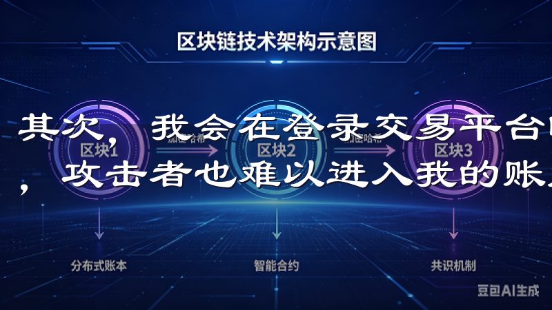 其次，我会在登录交易平台时使用双重认证，这样即使密码泄露，攻击者也难以进入我的账户。