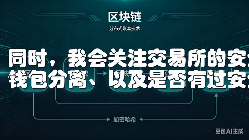 同时，我会关注交易所的安全措施，比如是否有双重认证、冷热钱包分离、以及是否有过安全漏洞的历史记录。