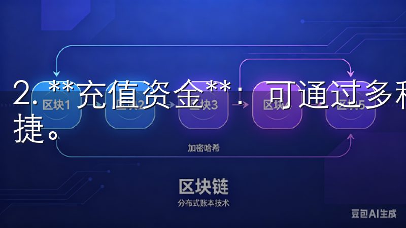 2. **充值资金**：可通过多种方式为账户充值，灵活便捷。
