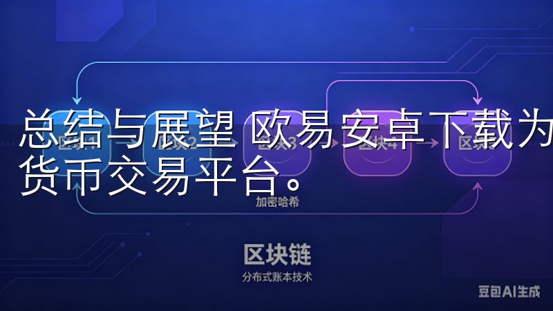 总结与展望 欧易安卓下载为用户提供了一个轻松、便捷的数字货币交易平台。