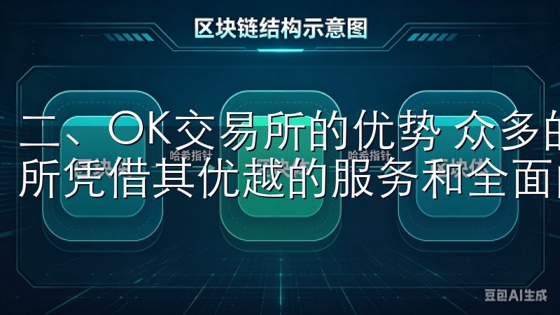 二、OK交易所的优势 众多的数字货币交易平台中，OK交易所凭借其优越的服务和全面的交易功能脱颖而出。
