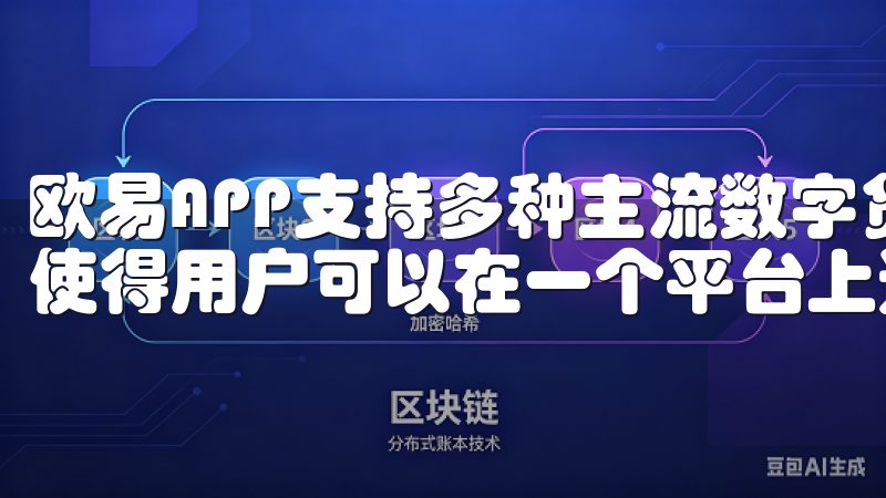 欧易APP支持多种主流数字货币，涵盖比特币、以太坊等，这使得用户可以在一个平台上进行多样化的投资。