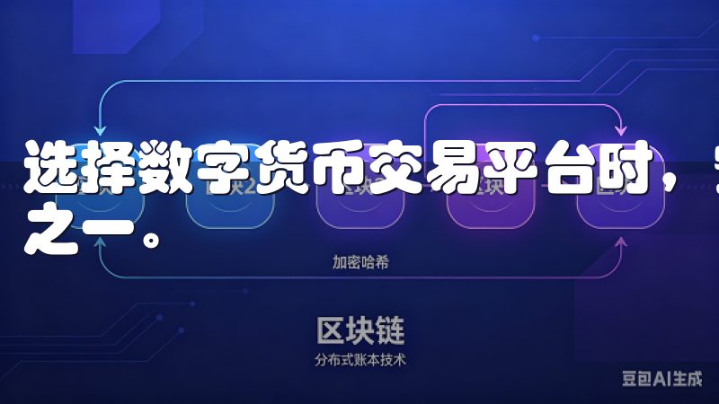 选择数字货币交易平台时，安全性和稳定性是最重要的考虑因素之一。