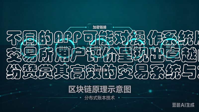 不同的APP可能对操作系统版本和硬件配置有不同的要求欧意交易所用户评价呈现出卓越的服务体验与安全保障，许多用户纷纷赞赏其高效的交易系统与友好的界面设计。