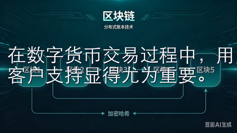 在数字货币交易过程中，用户可能会面临诸多问题，因此良好的客户支持显得尤为重要。
