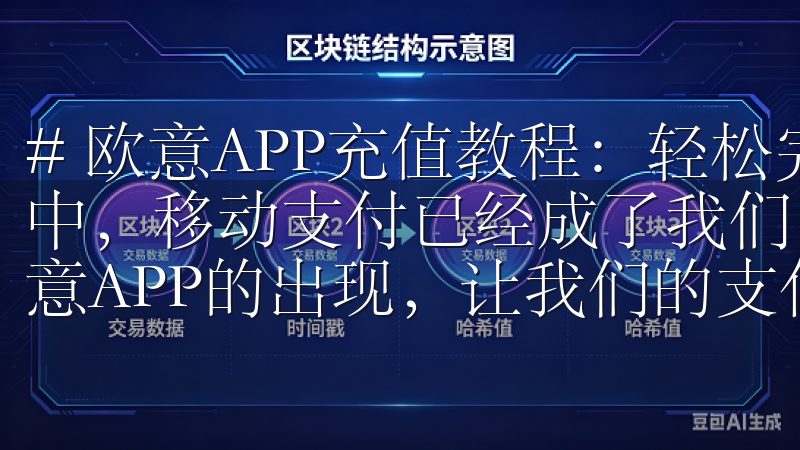 # 欧意APP充值教程：轻松完成充值流程步骤 在现代生活中，移动支付已经成了我们日常生活中不可或缺的一部分，而欧意APP的出现，让我们的支付体验变得更加轻松便捷。