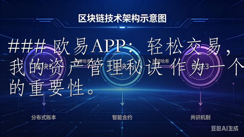 ### 欧易APP：轻松交易，随时掌握数字资产动态 - 我的资产管理秘诀 作为一个数字资产投资者，我深知资产管理的重要性。