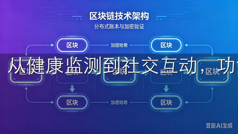 从健康监测到社交互动，功能的覆盖范围广泛。