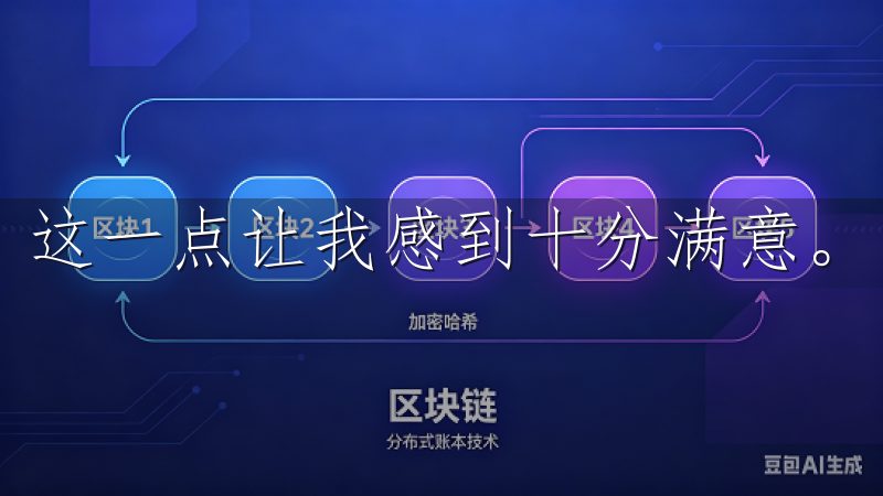 这一点让我感到十分满意。
